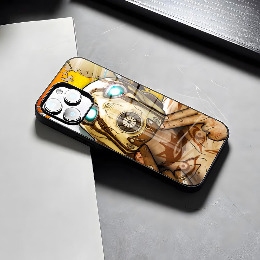 

Game Hot Borderlands Phone Case For IPhone 17 Pro Max 15 Pro 16 14 Plus 12 13 Mini 11 Pro Shockproof Glass Cover iPhone15 Plus