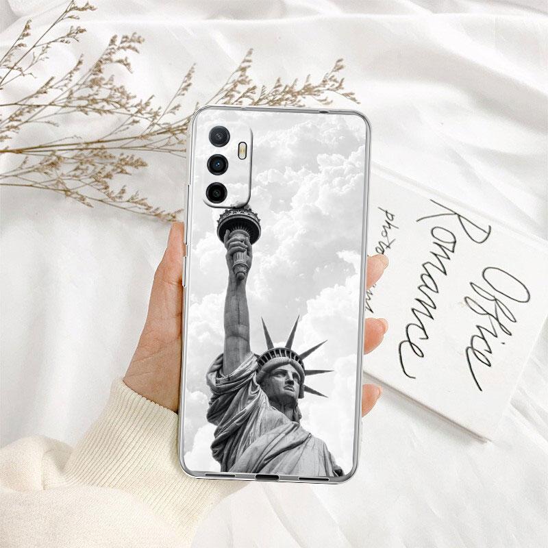 IK66 Statue of Liberty Phone Case for Motorola Moto G10 G20 G30 G31 G32 G34 G35 G41 G42 G50 G51 G52 G55 G60 G60S G62 G71 G72 G75