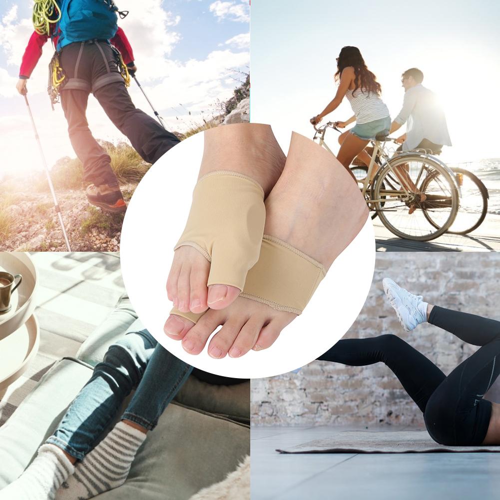 Foot Thumb Valgus Corrector Silicone Correction Belt Bunion Straightener Toe Protector Pain Relief Care Pads