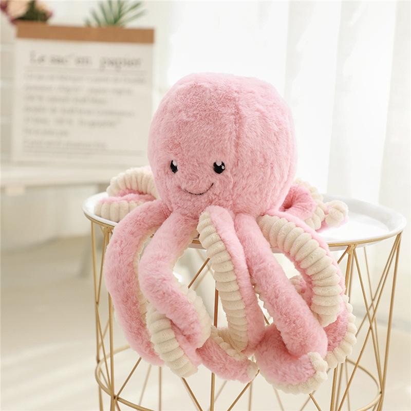 40/60cm Giant Octopus Plush Toys  Stuffed Animals Room Decoration Doll For Kids Girls Boys Birthday Xmas Gift Present Sea