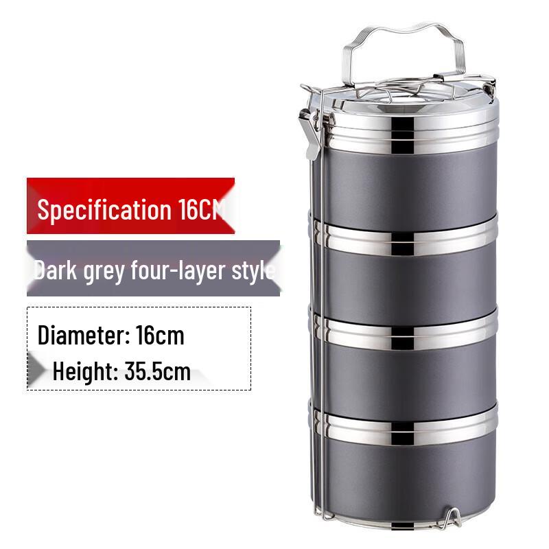 

Fanshi 304 Stainless Steel Portable Insulated Lunch Box