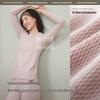 Beneunder Women's Velvet-Feel Mid-Warm Thermal Underwear Set