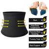 Unisex Waist Trimmer Belly Wrap Sports Sweat Band AB Trainer Workout Body Shaper Tummy Control Slimming Belt for Weight Loss