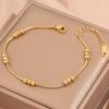 Popular bracelet, titanium steel does not fade, love zircon bracelet, high-end female light luxury niche bracelet, bracelet.