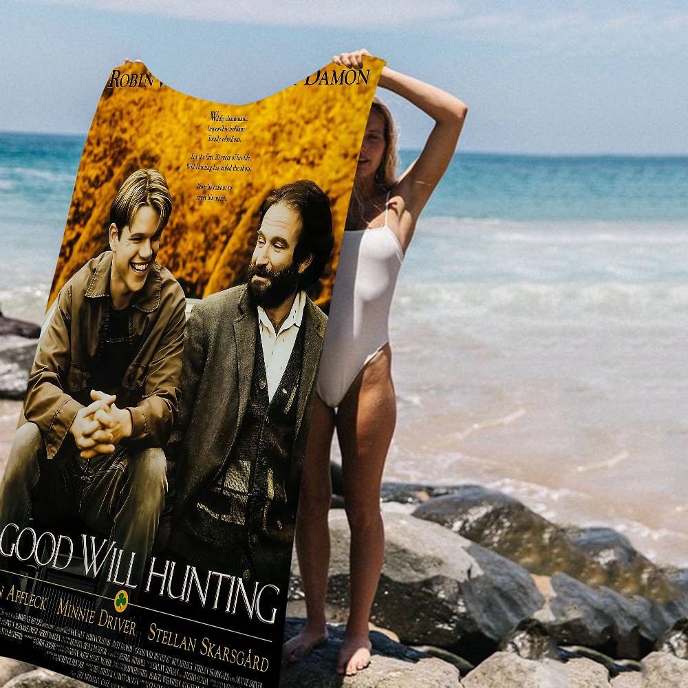 Movie Sticky Good Will Hunting Microfiber Beach Towel Absorbent Quick dry Soft Yoga Swimming Resort Mountain Climbing Towel