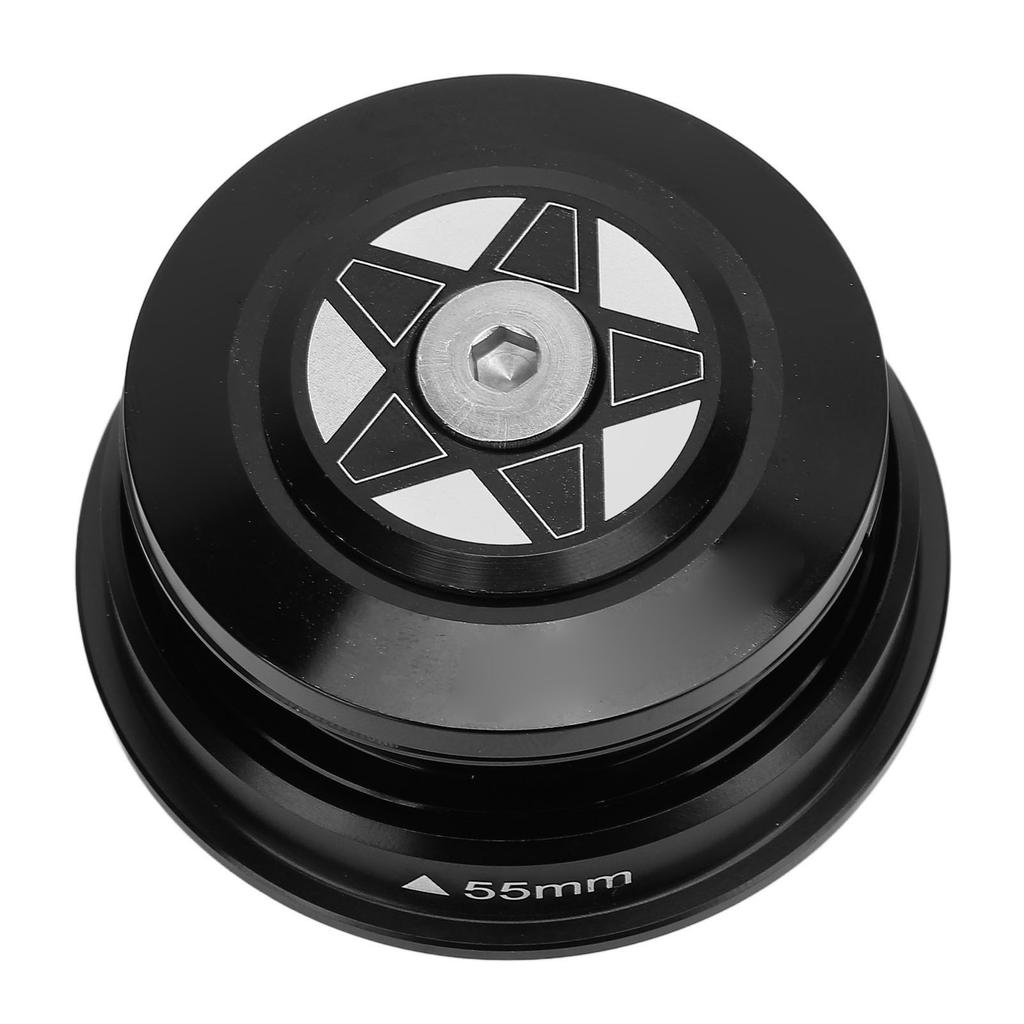 Bike Headset 44-55mm Aluminum Alloy Bike Headset with Sealed Bearings for 28.6mm Straight and Tapered Fork Steering Tube
