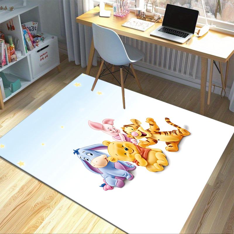 Happy Friends Together Carpet For Playroom Bedroom Living Room Sofa Home Decorkids Game Area Rug Nonslip Floor Mat