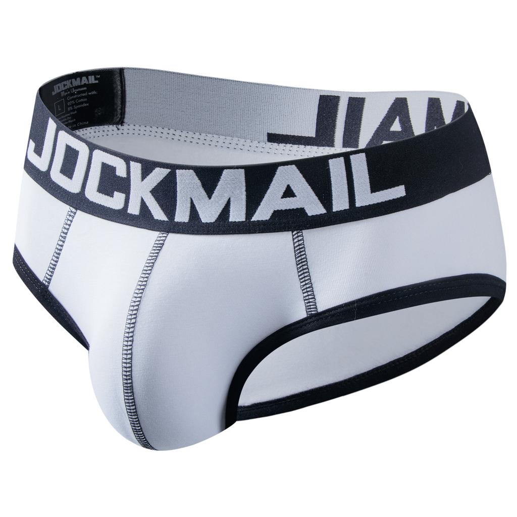 Slips JOCKMAIL Baumwolle Weich Bequem Atmungsaktiv Sport Alltag Casual Herren Unterwäsche 9 Farben Mode Unterhosen