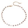 Summer Bohemia Crystal Cubic Zirconia Anklet For Women Girls Ankle Bracelet Leg Chain Beach Party Travel Foot Jewelry