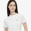 Lacoste Women's Tennis Diagonal Zipper Collar Polo Shirt PF951E-56G70V