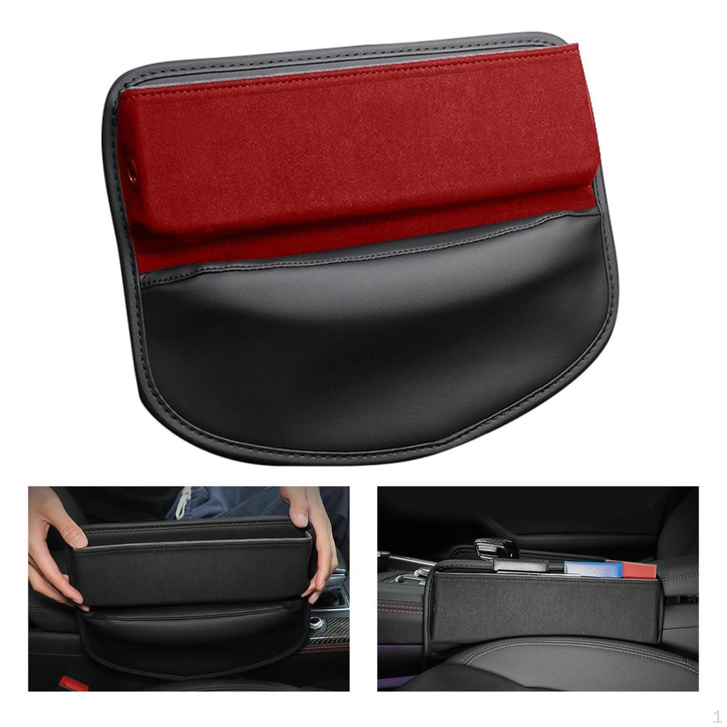 car Filler Organizer, with Charging Hole Storage Pockets for Cellphones