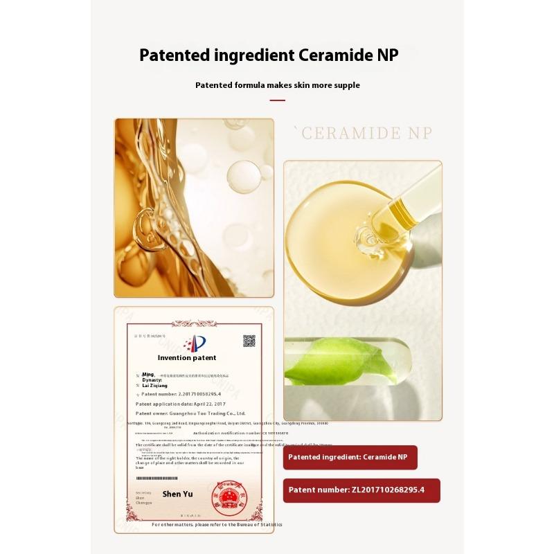 Qizi Powder Eggshell Mask Hydrating Moisturizing Firming Moisturizing Brightening Skin Color White and Tender Smear Mask