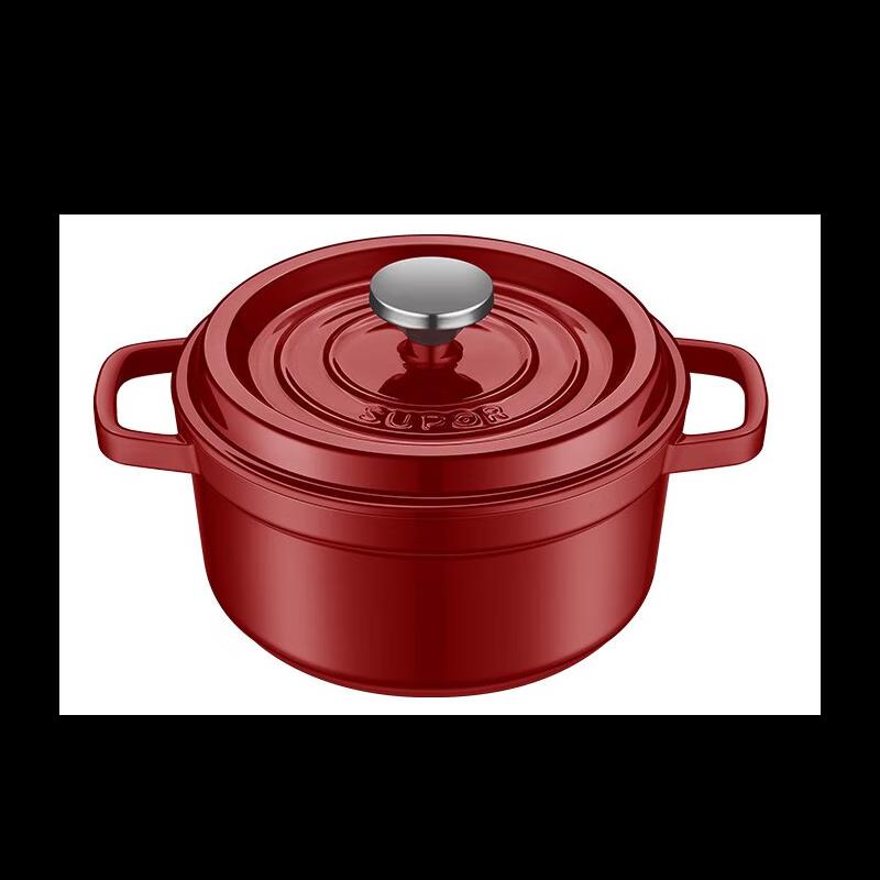 SUPOR Cast Iron Enamel Soup Pot