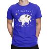 Unisexs Tshirt Raccoon Jimothy Vintage Pure Cotton Tees Short Sleeve Funny Internet Meme T Shirts Crew Neck Clothes Printed