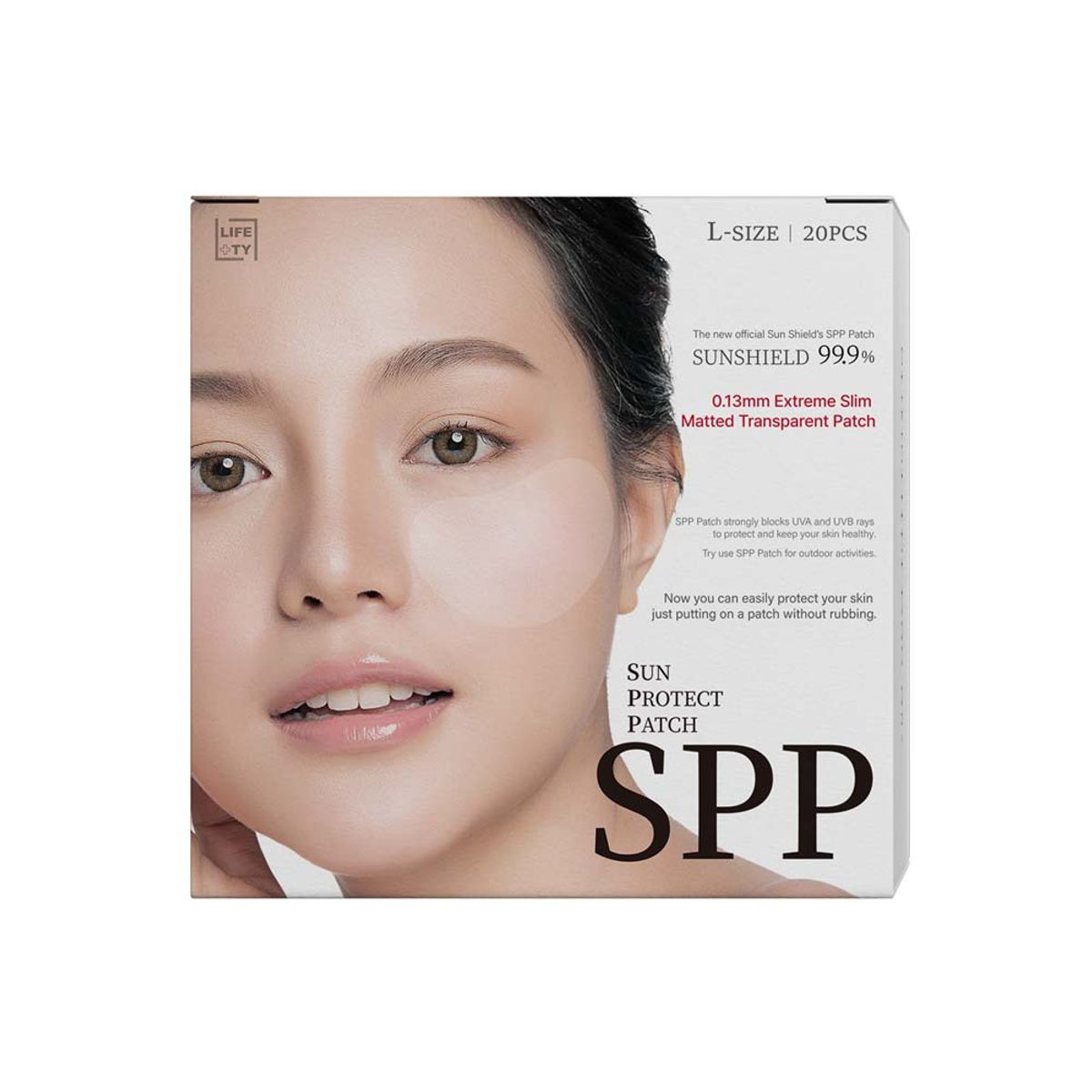 SPP Transparent Matte Sun Patches 20-Pack Size S