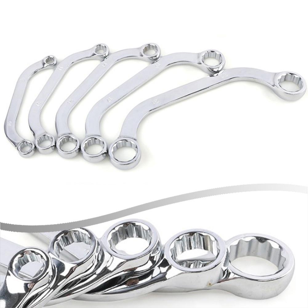 5pcs U Shaped Socket Wrench Set for DIY and Automotive Maintenance