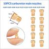 40Pcs Carburetor Main Jet Kit Include Main Jets Slow Jet For Pwk Cvk Pe Oko Carb Koso