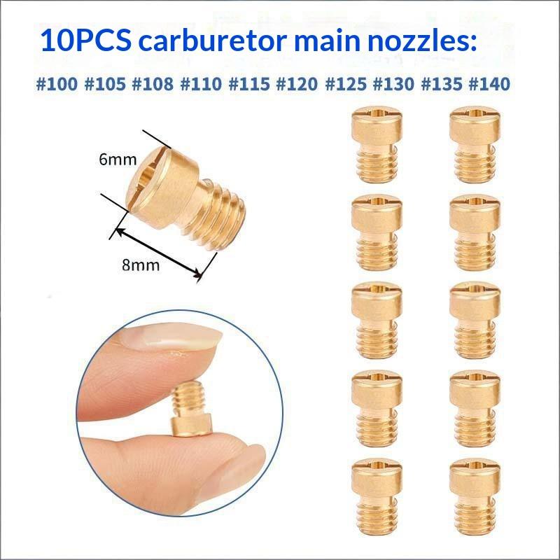 40Pcs Carburetor Main Jet Kit Include Main Jets Slow Jet For Pwk Cvk Pe Oko Carb Koso