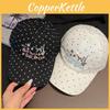 Cotton Embroidered Baseball Cap For Women And Men With Sun Protection For Summer Casual Wear