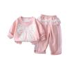 Kids Casual Long-Sleeve Set, Comfortable Daily Wear Outfits