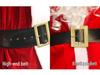 Adult Santa Claus Costume Set - Men's & Women's Plus Size Christmas Outfit