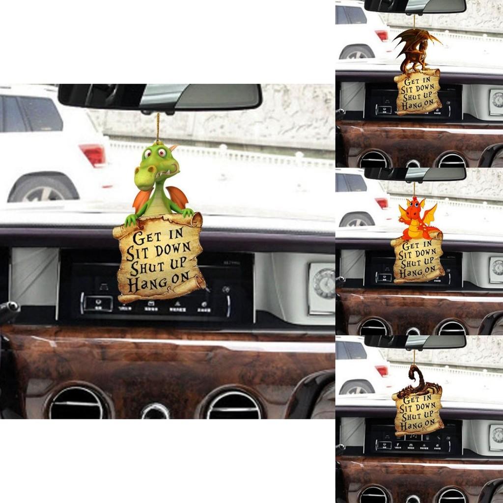 Animal Acrylic Whimsical Hanging Decoration Perfect For Car Charm And Accent Home