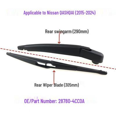 Braccio tergicristallo posteriore Nissan QASHQAI 2015-2024, OE: 28780-4CC0A
