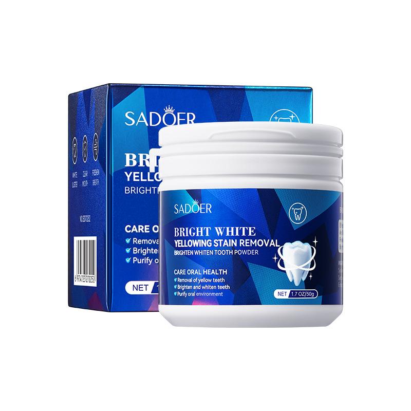 Tooth Powder 50g SADOER Clean Tooth Stains Care Gums Fresh Oral Care