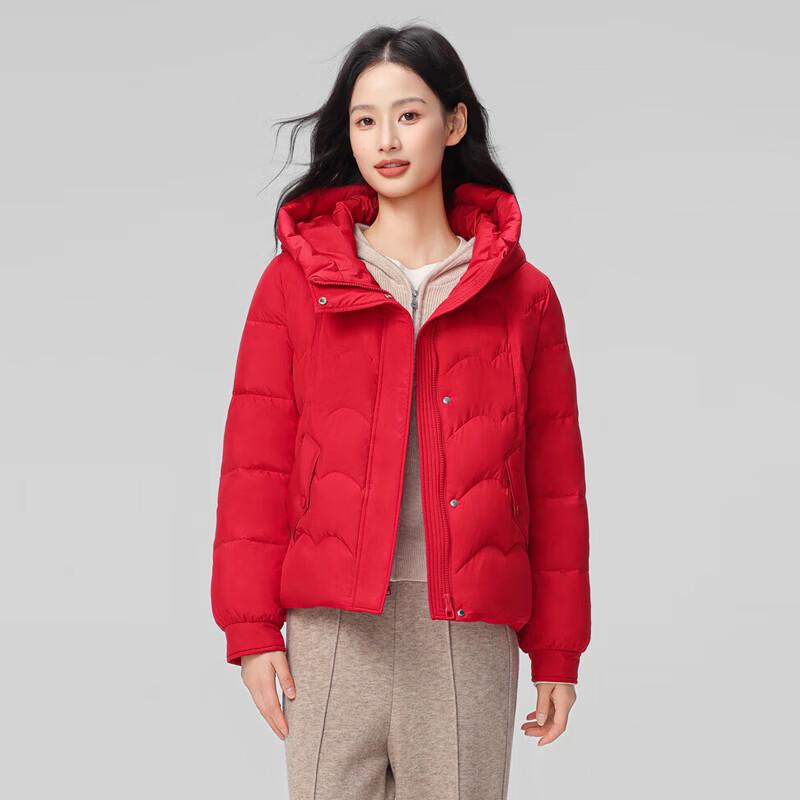 Xuezhongfei Women's Winter Hooded Down Jacket