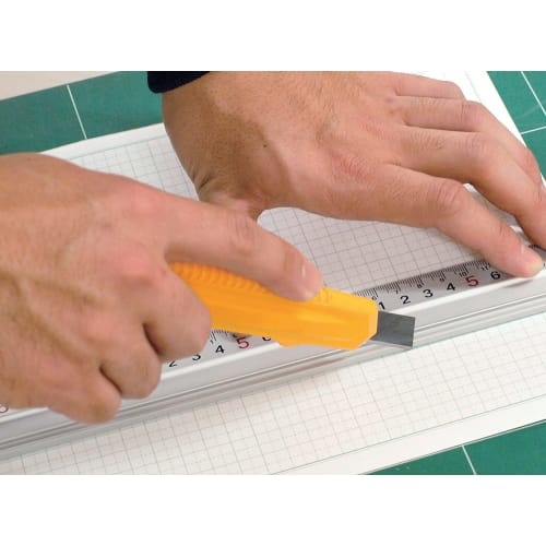 Niigata Seiki SK Aluminum Scale, Quick Step Scale, 100cm, AS-100, with Grooving Groove