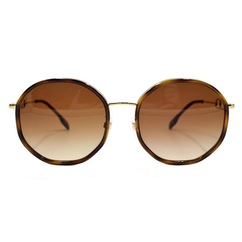 

BURBERRY B. MONOGRAM Exclusive Logo Pattern Series Trendy and Cool Sunglasses 3127D Women s Tortoiseshell Gold F