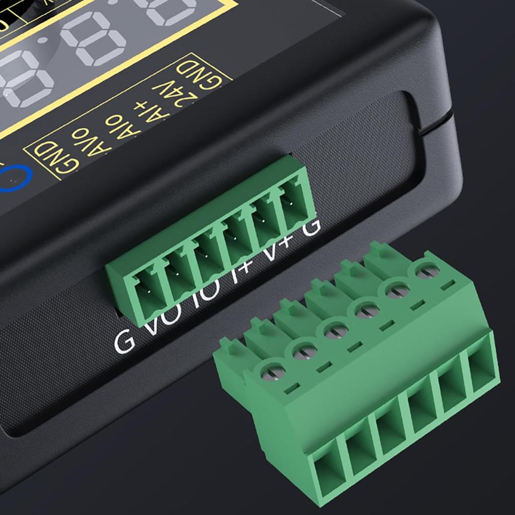 Analog 0-5V 0-10V 4-20mA Signal Generator,Adjustable Multi-functional Voltage Current Transmitter Simulator Calibrator