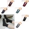 Vintage Style Japanese Cotton Crew Socks For Women Soft And Cozy Fall Winter