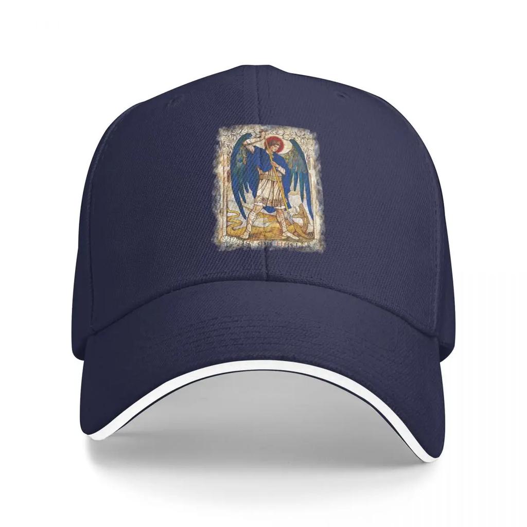 St MIchael the Archangel Angel Saint Baseball Cap Uv Protection Solar Hat Hat Luxury Brand Dropshipping New Hat Women Caps Unisexs