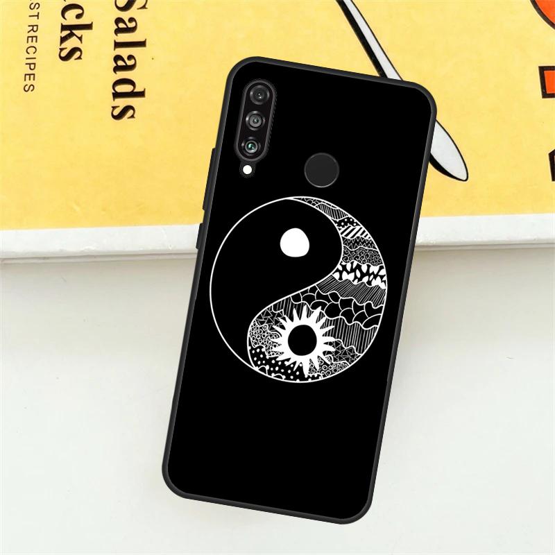 Acht Trigramme Taiji Yin Yang Für Huawei Nova 3i 7i 8i 11i Y60 Y70 Y90 Y61 Y91 Nova 11 9 10 SE P30 Pro P20 P40 Lite Hülle