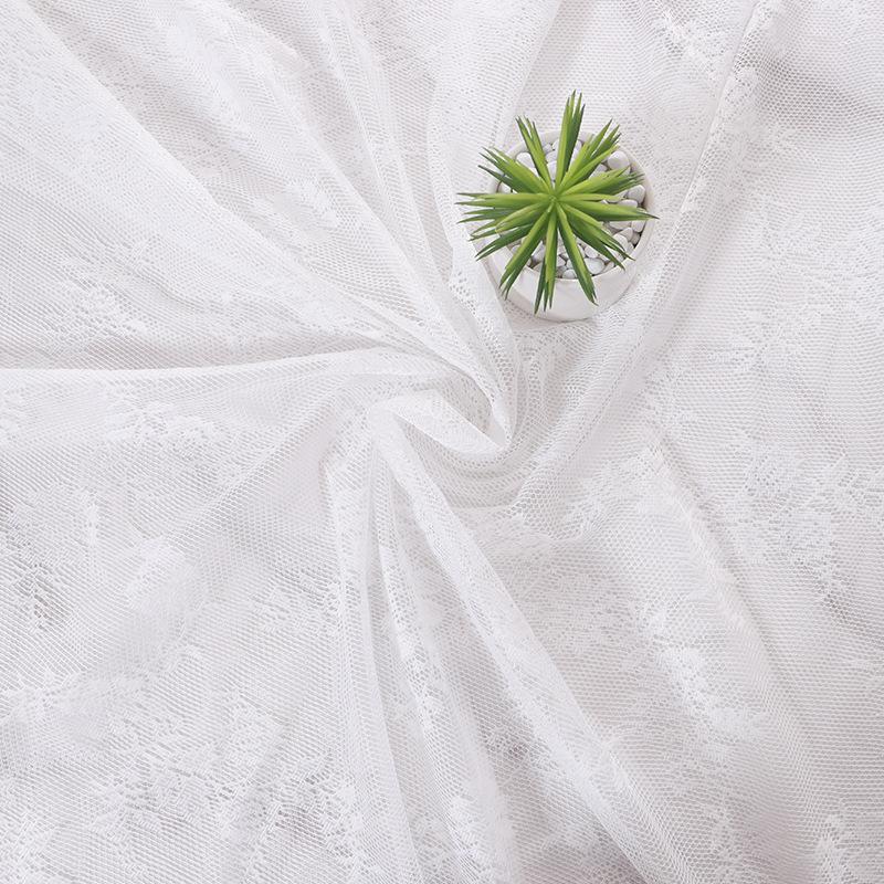 Transparent Soft Glass Dining Table Cloth Embroidered Lace Coffee Tablecloth Square Waterproof Oil Resistant Heat-resistant Table Mat