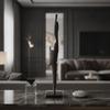 Abstract Sculpture Lustrous Table Centerpiece Creative for Living Room, Entryway