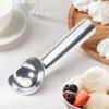 2Pack Ice Cream Scoop, Nonstick Anti-Freeze One Piece Aluminum Scooper Spoon, Heavy Duty Ice Cream Scoop with Comfortable Handle
