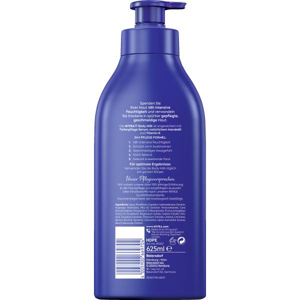 Nivea NIVEA Rich Body Milk Lotion 625ml
