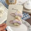 Wool Felt Cartoon Bread Slices Biscuits BB Clip Cute Bangs Side Clip Hairpin Funny Hair Clip Children's Hair Accessories