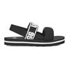 UGG Zuma Sling Slide Black White (Kids) Kids Sneakers 1112973K-BLK