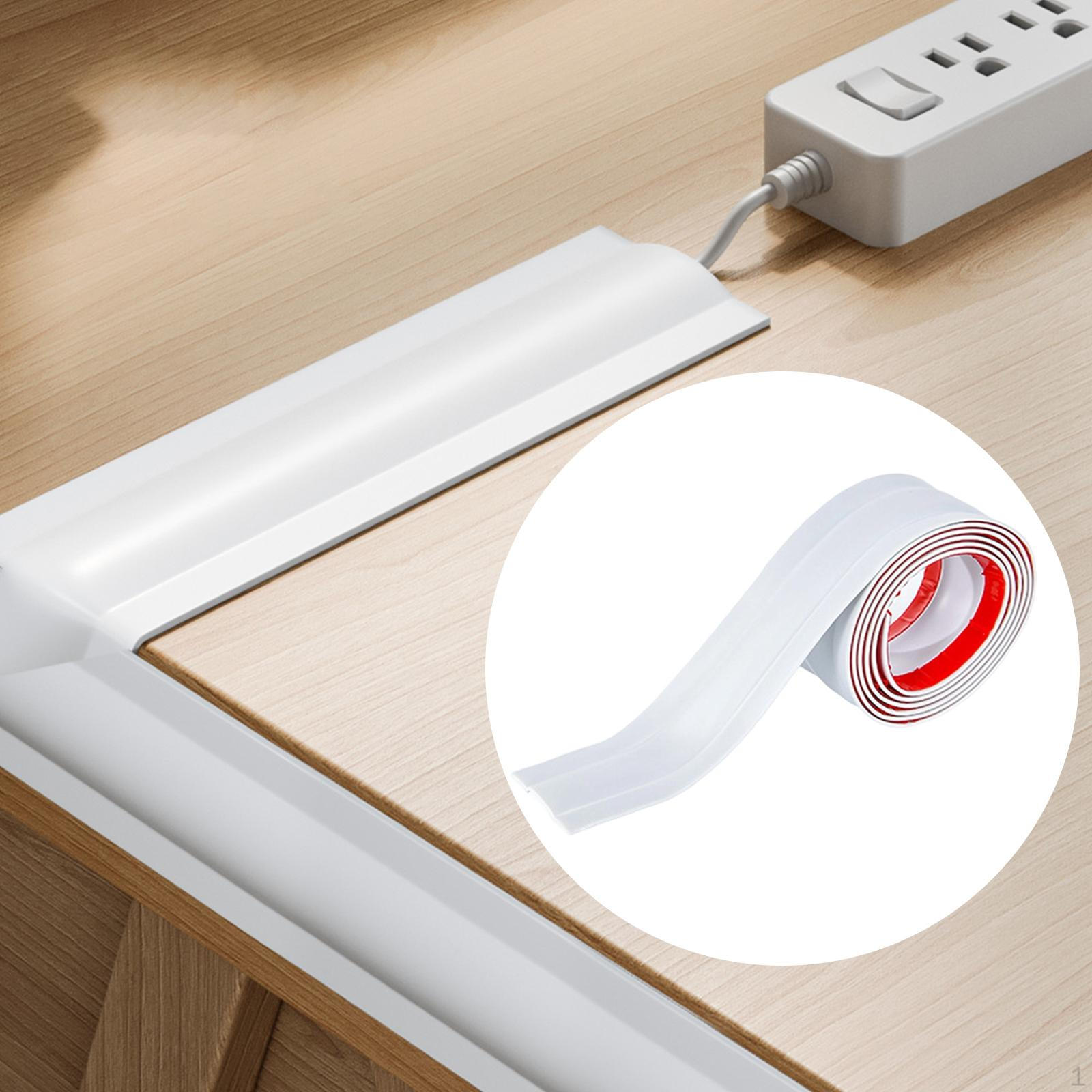 

Cable Protector for Floors, Practical And Easy to Install, Quality Soft Covers Hide Cables in 3.8cmx100cm