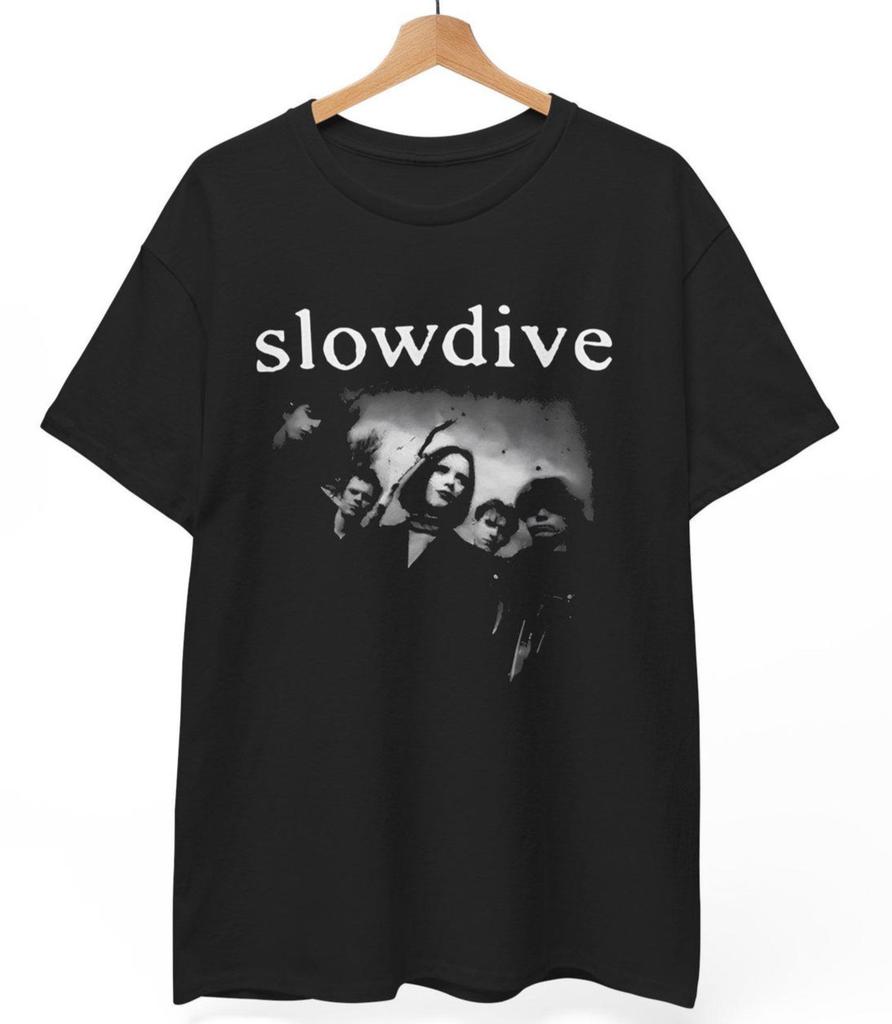 Slowdive Shoegaze T-Shirt: Dream Pop Alt Indie Rock Merch Souvlaki S-5XL