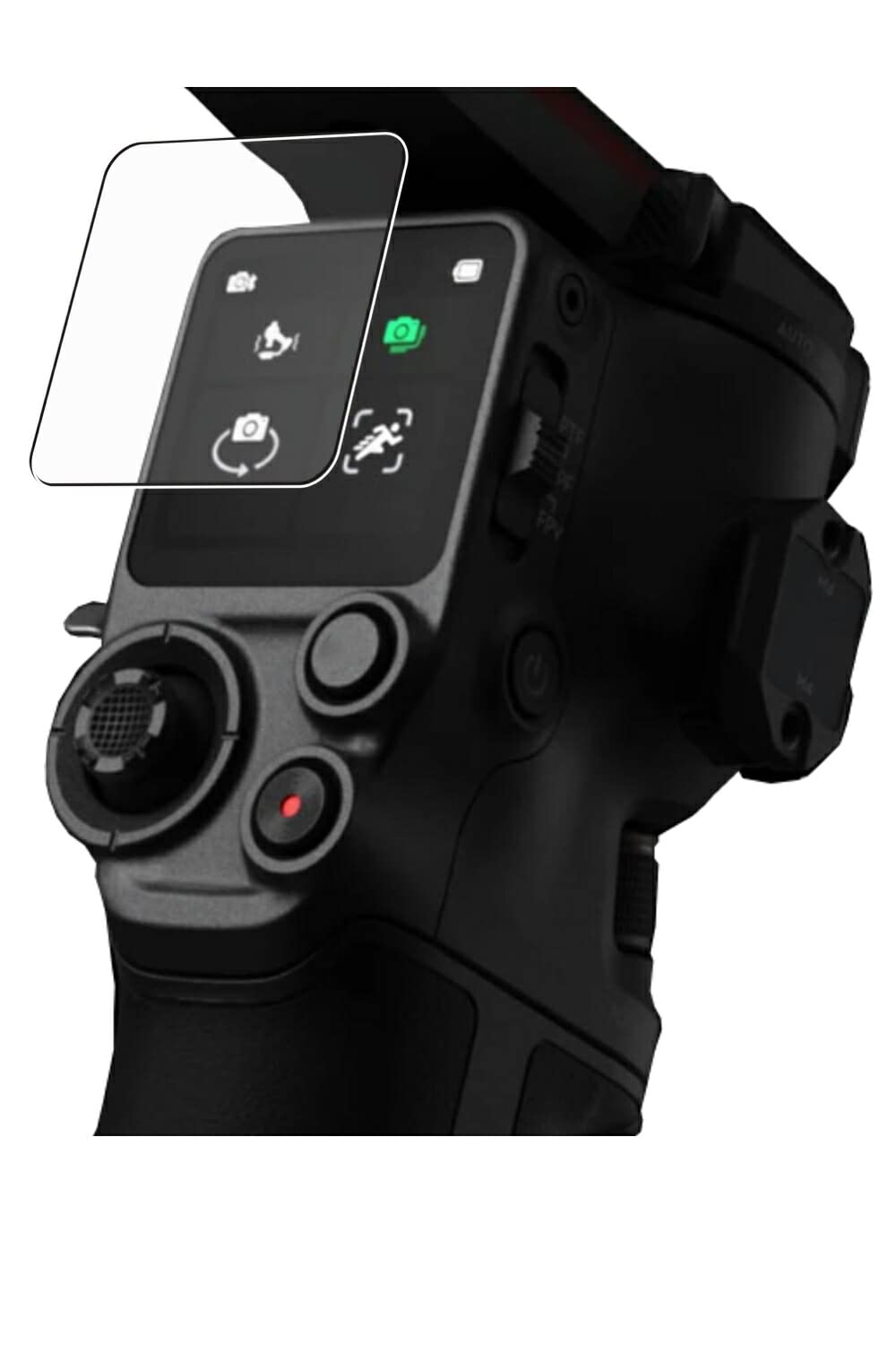

ClearView для DJI RS 3 Защитная пленка для ЖК-дисплея DJI RS 3 Pro с твердостью 9H Пленка высокой твердости 9H, произведенная в Японии [Комплект 2] / [Высокий антибликовый тип]