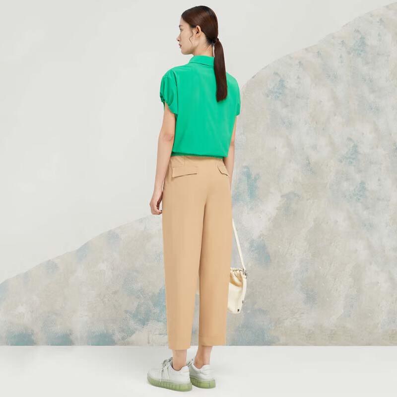 JESSIE Women's Simple Commuter Ankle Pants