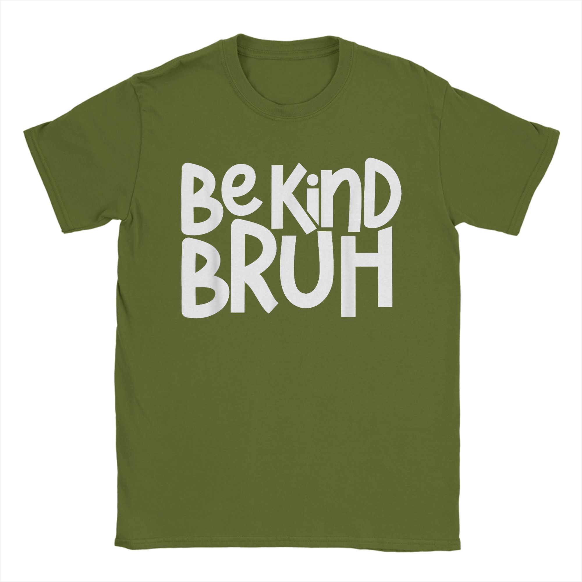 Потрясающие Футболки  Будь добр, чувак  Неделя доброты Против буллинга День единства Мужские 100% Хлопок Футболки с коротким рукавом Большие размеры 4XL