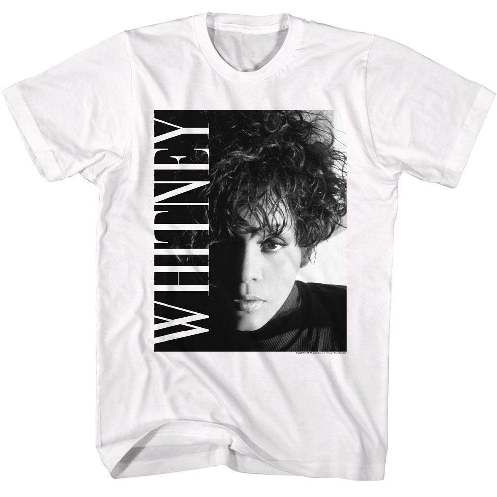 Whitney Houston Close Up Music Shirt XL