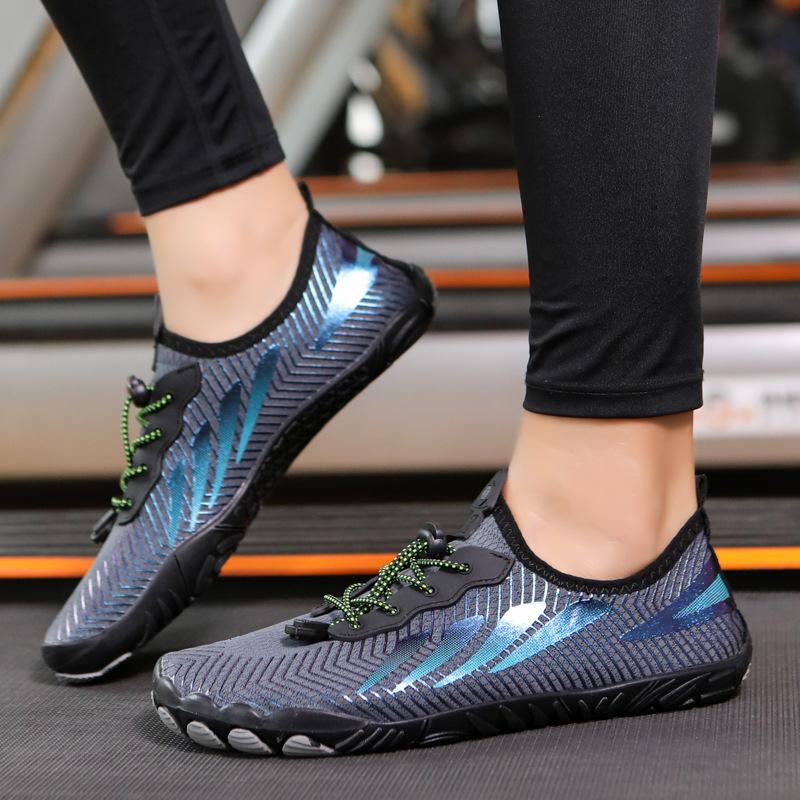 Couple swimming wading creek shoes hot non-slip breathable men's and women's beach shoes fitness casual rock climbing tide shoes