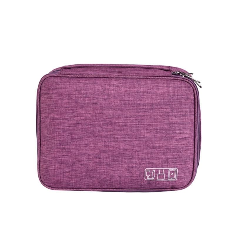 Portable Multifunction Travel Pouch Storage Organizers Case for Earphones USB Drive Mobile Phone Charger Data Cable