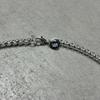 Used Vintage Silver 925 Simple Chain Necklace Rope